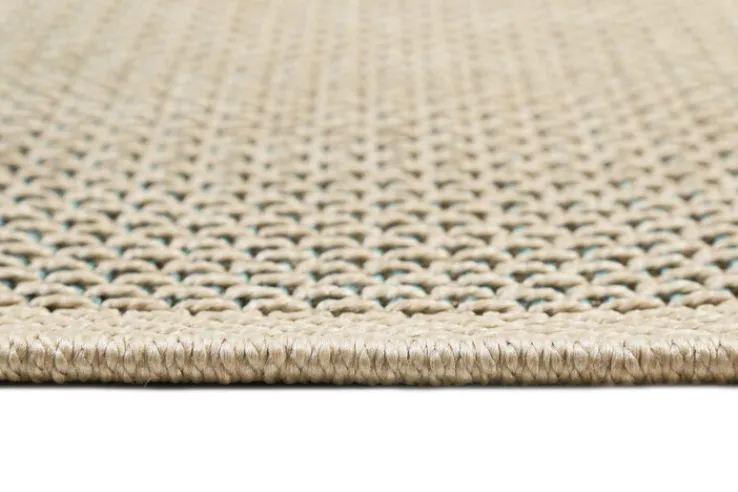 ESPRIT Outdoorteppich MIDLAND 120 x 170 cm beige/türkis