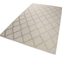 ESPRIT Outdoorteppich RHOMB 160 x 225 cm beige/grau