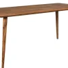 Esstisch 120 x 60 cm Massivholz Sheesham braun