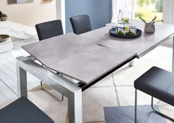 Esstisch 130-190 x 80 cm NB Betonoptik /grau