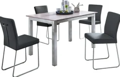 Esstisch 130-190 x 80 cm NB Betonoptik /grau