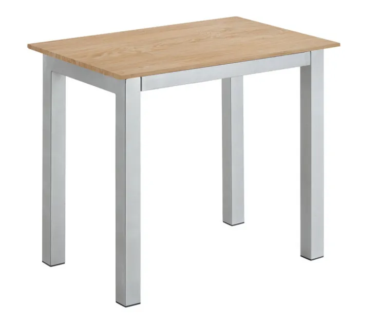 Esstisch 90 x 60 cm NB braun/grau