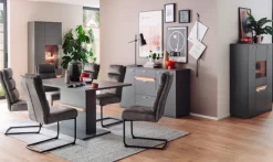 QUARTIER Esstisch CHARLOTTE grau