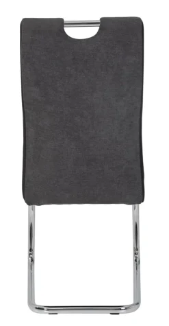 QUARTIER Esszimmerstuhl ALINA 2er Set anthrazit