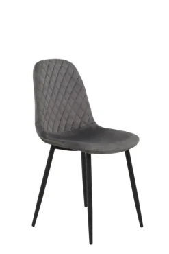 QUARTIER Esszimmerstuhl MIRA 2er Set grau