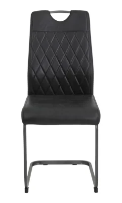 QUARTIER Esszimmerstuhl PORTER 4er Set anthrazit