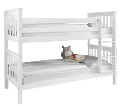 Kinder Etagenbett 140 x 200 cm weiß