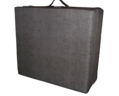 QUARTIER Faltmatratze LINO 70 x 190 cm anthrazit