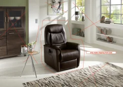 Fernsehsessel ANNECY L schoko