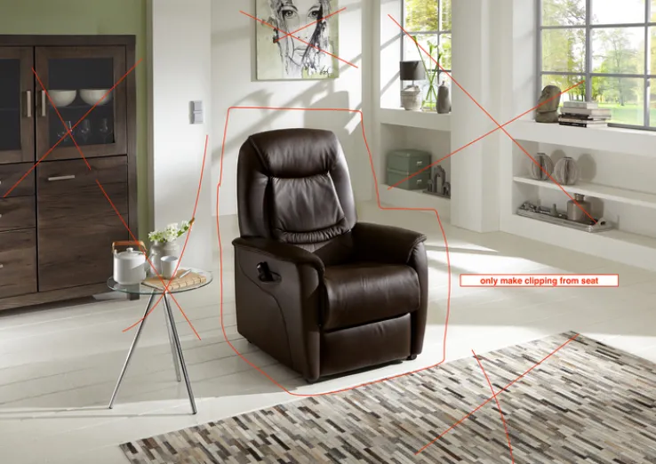 Fernsehsessel ANNECY L schoko