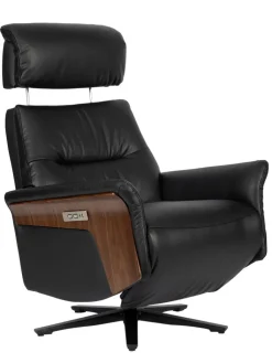 Fernsehsessel TERAMO schwarz