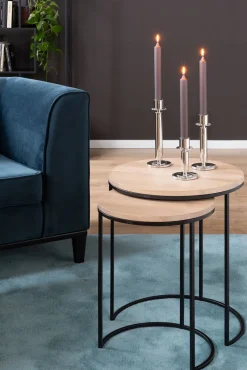 Fink Leuchter TALIS groß vernickelt