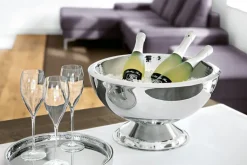 Fink Sektkühler PUNCHBOWL KALAS versilbert