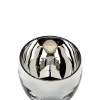 Fink Teelichthalter CANDY 11 cm silberfarbig