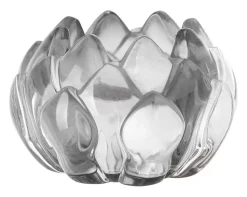 Fink Teelichthalter LOTTA 8,5 cm grau