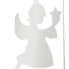 Fink Weihnachten Deko Anhänger Engel HOLYWORKER 11 cm Edelstahl