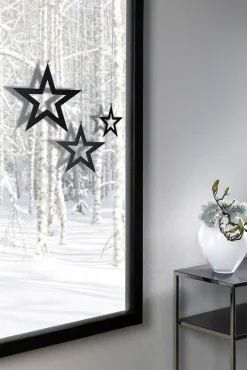 Fink Weihnachten Deko-Anhänger Stern INSA 14,5x15cm schwarz