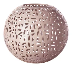 Fink Windlicht DARIA rund 24cm rosé