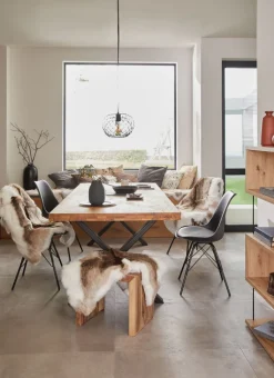 Fink Windlicht JONA 13 cm grau