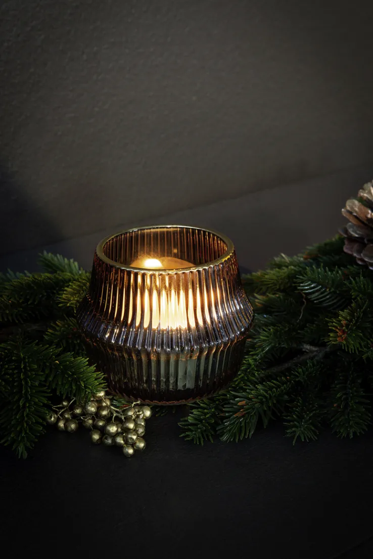 Fink Windlicht FREYA 7 cm oliv