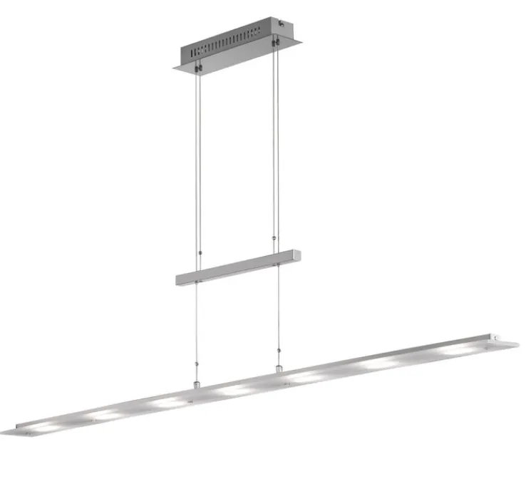 FISCHER & HONSEL CCT LED Pendellampe LARGO 135 cm nickelfarbig