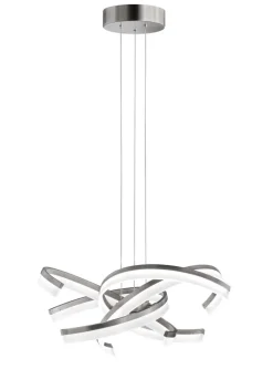 FISCHER & HONSEL LED Pendellampe SUND TW nickelfarbig