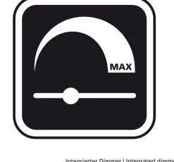 FISCHER & HONSEL LED Wandlampe RAIK III schwarz