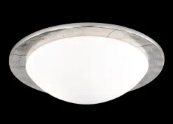 FISCHER & HONSEL RETROFIT Deckenlampe SHINE ALU I nickelfarbig/antik