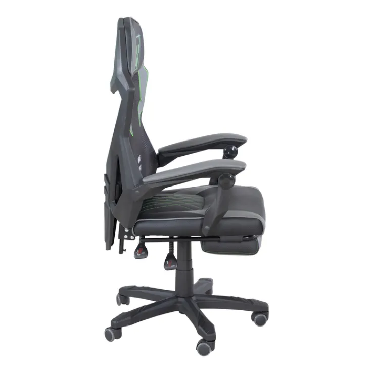 Gaming-Stuhl MINECRAFT schwarz/ grau/ grün