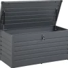 Garden FLAIR Auflagenbox RAY 130 x 61 cm schwarz