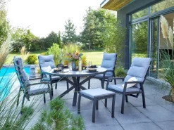 Garden FLAIR Dining Gartentisch rund LEWIS 150 cm