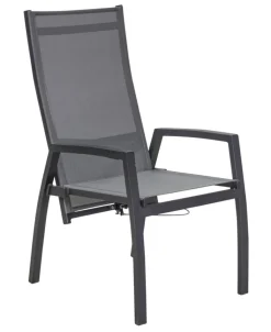 Garden FLAIR Garten Positionsstuhl LENNOX 2er Set grau