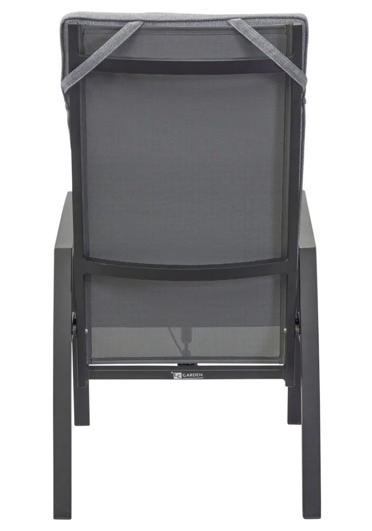 Garden FLAIR Garten Positionsstuhl LENNOX 2er Set grau