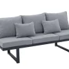 Garden FLAIR Gartensofa LINA anthrazit /grau