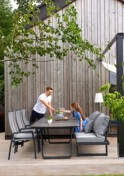 Garden FLAIR Gartensofa LINA anthrazit /grau