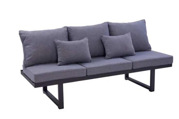 Garden FLAIR Gartensofa LINA anthrazit /grau
