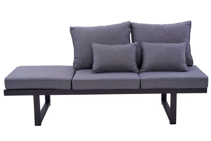 Garden FLAIR Gartensofa LINA anthrazit /grau