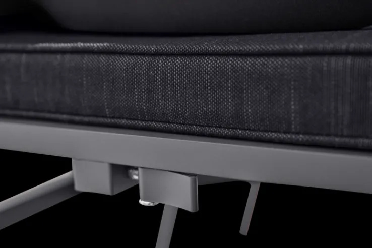 Garden FLAIR Gartentisch LUNA A 160 x 90 cm anthrazit /steingrau