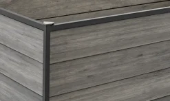 Garden FLAIR Hochbeet RUTH 240 x 80 cm anthrazit