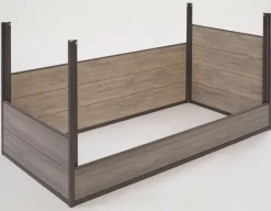 Garden FLAIR Hochbeet RUTH 240 x 80 cm anthrazit