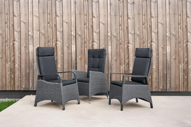 Garden FLAIR Positionsstuhl Garten LIANA N graumix