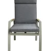Garden FLAIR Positionsstuhl Garten LANA 2er Set taupe /grau