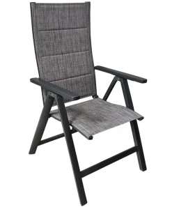 Garden FLAIR Positionsstuhl Garten RON anthrazit /mixgrau