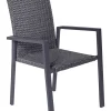Garden FLAIR Stapelstuhl Garten LAURA omega grau