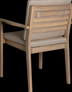 Garden FLAIR Stapelstuhl Garten TIBET 2er Set naturfarbig /beige