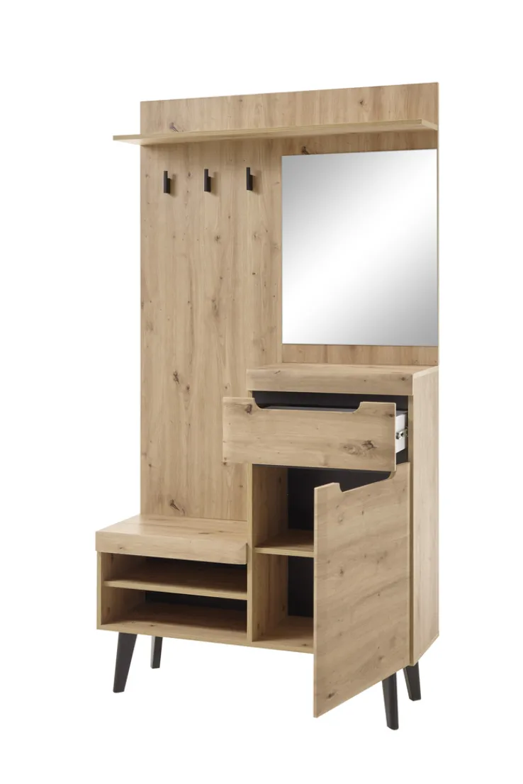 Garderobe TORGE Artisan Eiche