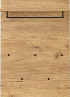 Garderobenpaneel FIRE 75 x 110 cm Navarra Eiche