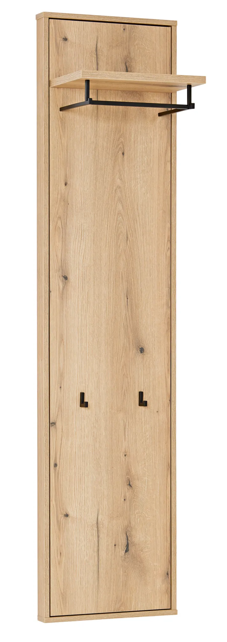 Garderobenpaneel PERADO 44 x 180 cm braun-Eiche Evoke Dekor