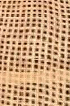 Garderobenschrank 80 x 180 cm Mango lackiert mit Rattan-Front