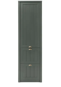 Garderobenschrank ASCOT 60 x 204 cm grün/goldfarbig
